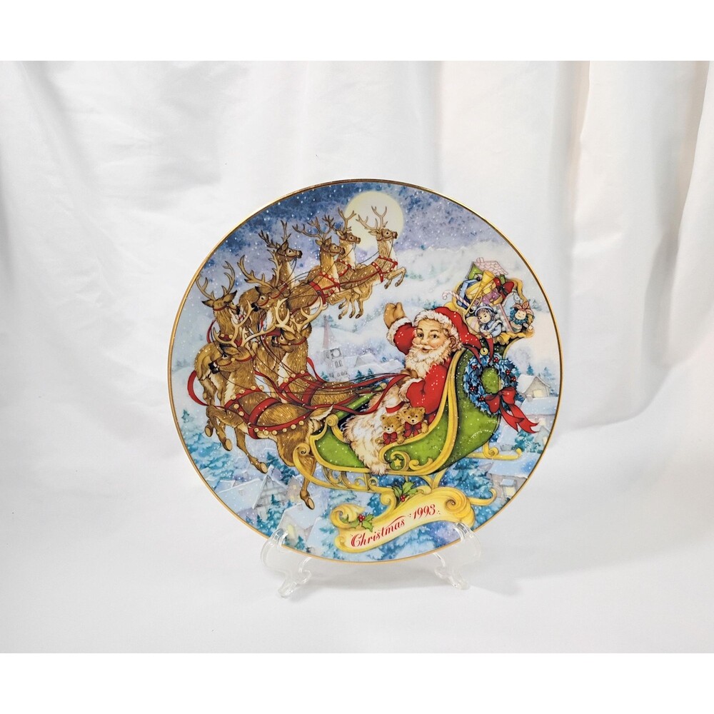 Special Christmas Delivery 1993 Avon Christmas Plate